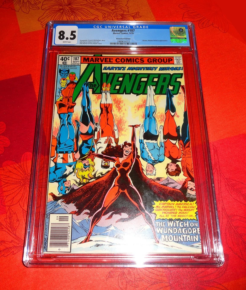Comics VO CGC 8.5 Sept 1979 Marvel AVENGERS N°187 - John Byrne – TB Etat - Photo 1/1