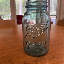 Vintage Blue Ball Perfect Mason Jar