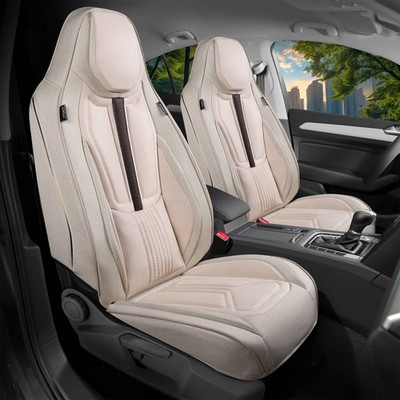 Schonbezüge Sitzbezüge für Toyota Prius 3 Bj 2010-16 in Beige DS4