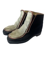 Snowland Women  s Size 9 Cold Weather Faux Fur Boots Vegan VTG 1970s Boho Vegan