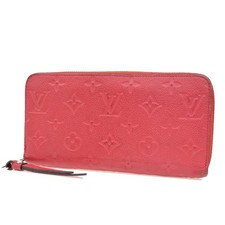 LOUIS VUITTON Zippy Wallet Long Wallet Monogram Empreinte Red M61865 66KC311