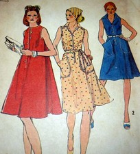 LOVELY VTG 1970s DRESS Sewing Pattern 12/34