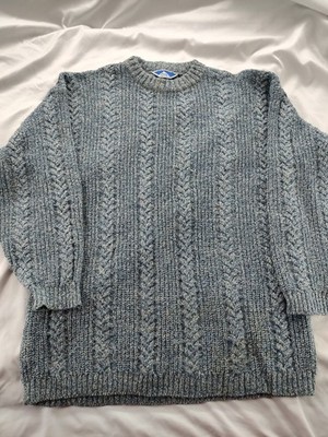SCAN ALP 100% New Zealand Wool Blue Gray Small