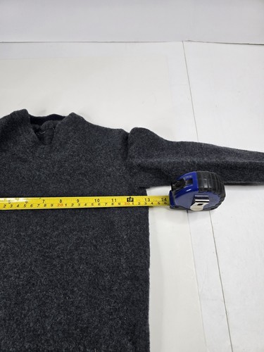 100% Extra Fine Merino Wool Sweater Kids 7 To 8 Years Round Neck V-Neck Winter - Picture 3 of 9