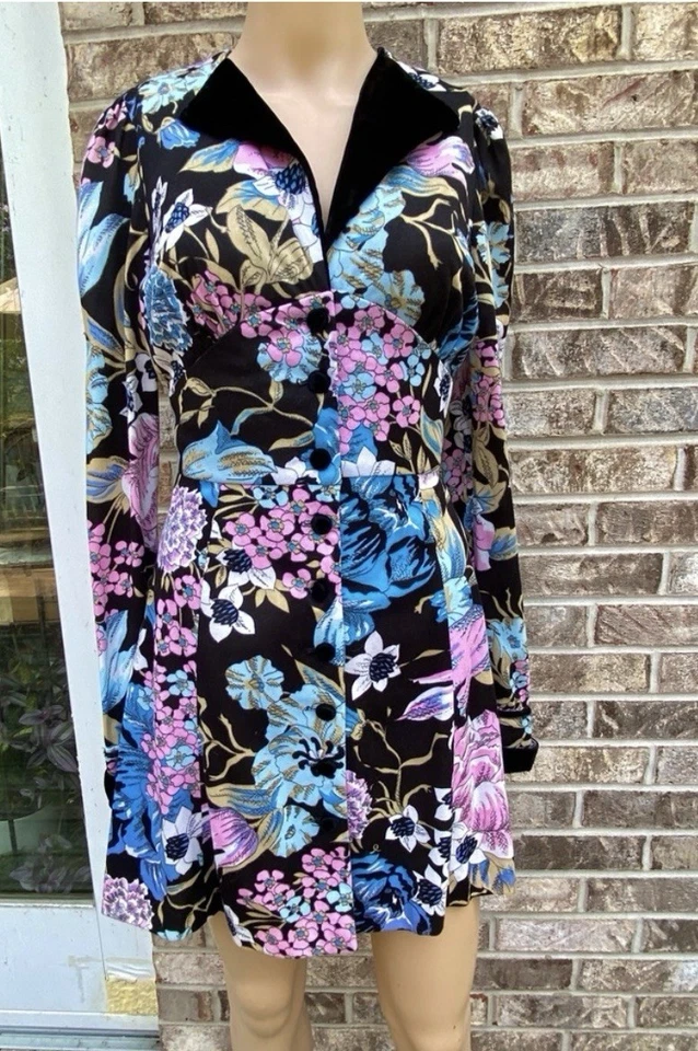 Vestido Floral Raro Vintage Años 60/70 Young Innocent by Arpeja Foto 4 de 4