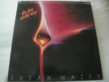The Fire in the Rose Electric Harp SUSAN MAZER VINYL LP ALBUM 1985 RISING SUN 