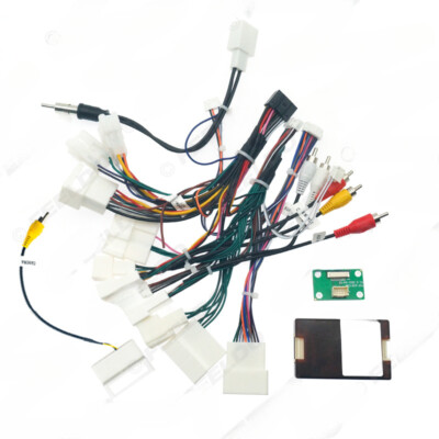 Applicable to Lexus GX470/Toyota Prado 16P navigation power cable + protocol box