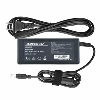 19V 2.37A AC Adapter Charger For Toshiba Satellite c855d-s5100 e55-a5114 Power