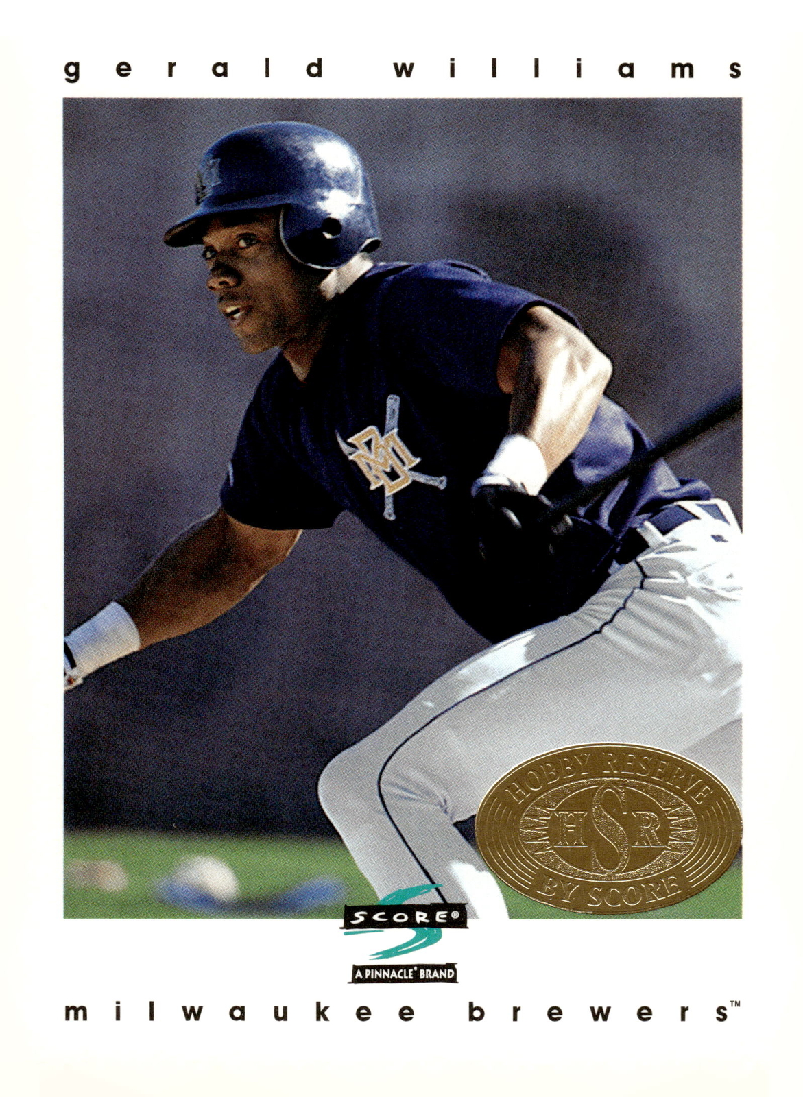1997 Score #457 Gerald Williams Hobby Reserve by Score