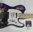 GEORGE CLINTON BOOTSY COLLINS SIGNED CUSTOM GUITAR PARLIAMENT-FUNKADELIC JSA COA — photo 2
