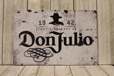 Don Julio Tequila Tin Sign Bar Vintage Style Mexican Restaurant Irish Pub