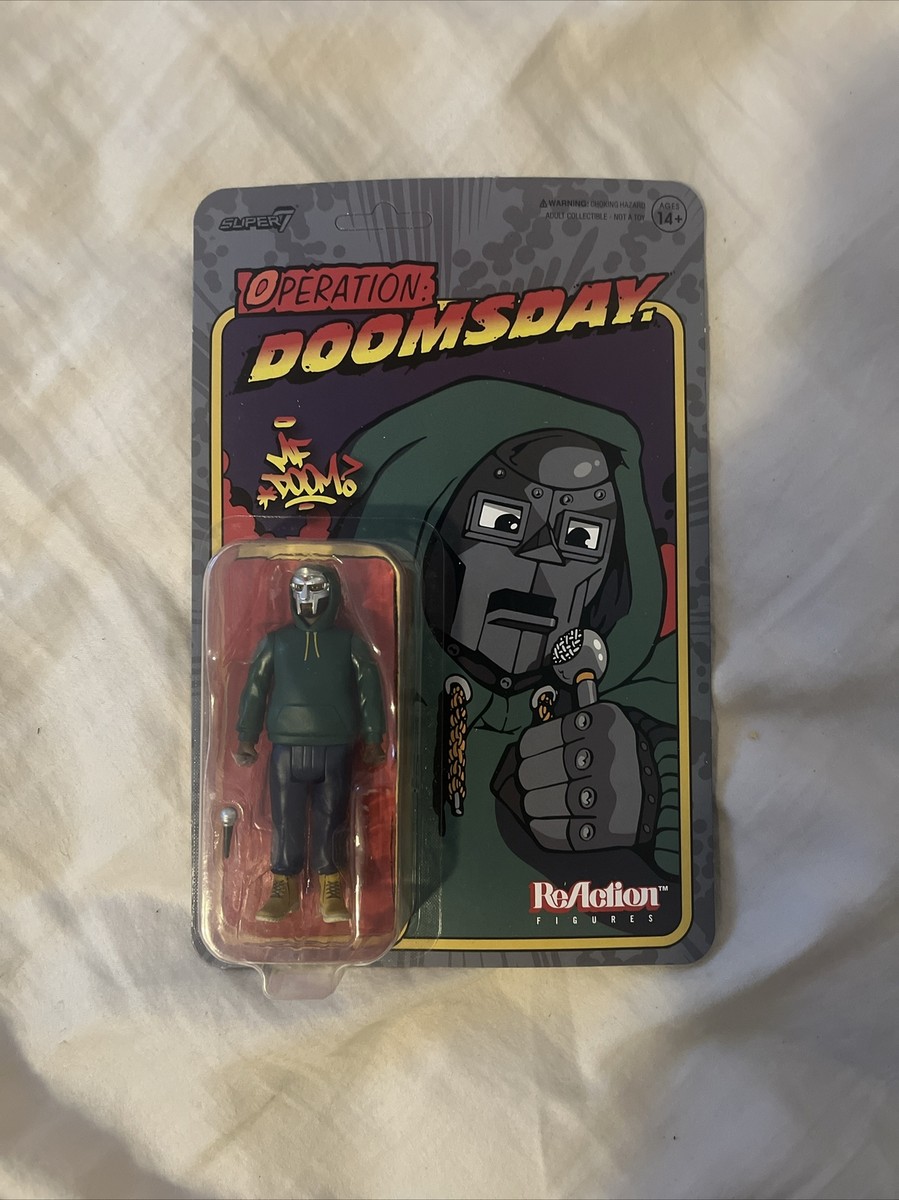 MF DOOM x SUPER7 - OPERATION: DOOMSDAY REACTION ACTION MF DOOM x SUPER7 - OPERATION: DOOMSDAY REACTION ACTION