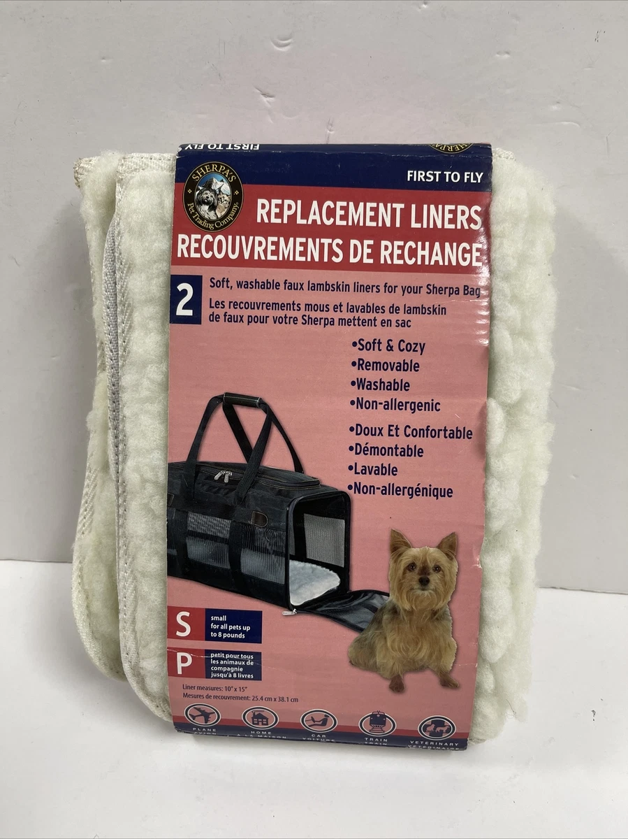 Sherpa pet carrier replacement pad sales