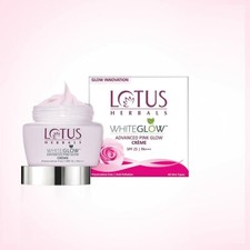 Lotus Herbals Whiteglow Advanced Pink Glow Cream SPF 25 I Pa+++ - 50 grams 