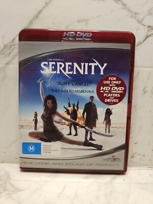 SERENITY HD DVD 2005 Joss Whedon Firefly **HD DVD Player Required**