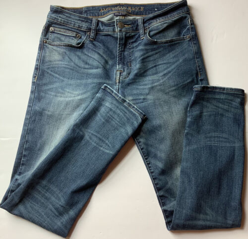 American Eagle Extreme Flex Skinny Denim Jeans Herren 31 x 32 Distressed - Bild 1 von 5