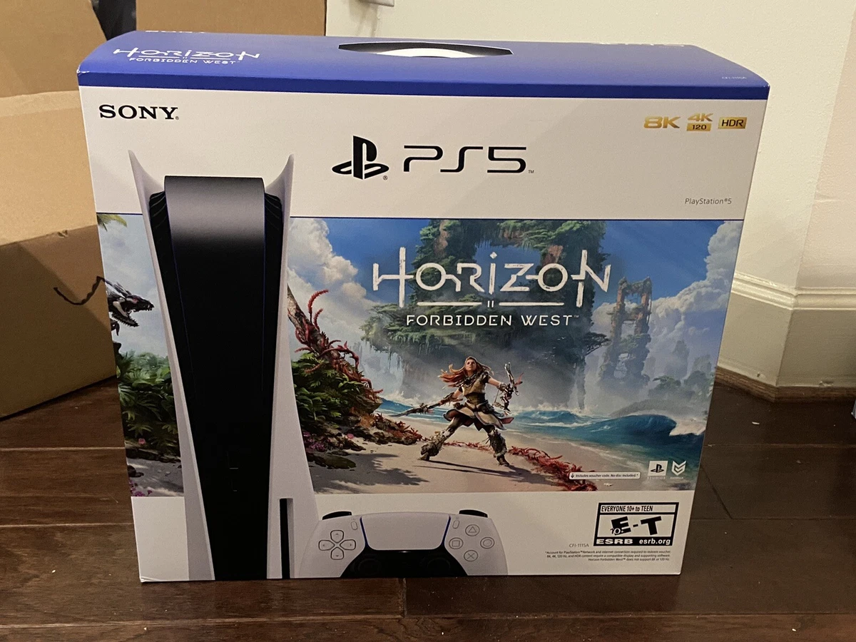 Sony Playstation 5 PS5 Horizon Forbidden West Blu-Ray Console with