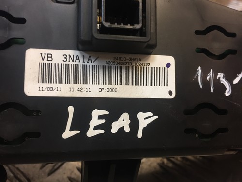 NISSAN LEAF Speedometer Instrument Cluster for Leaf Mk1 ZE0 248103NA1A - Picture 3 of 3