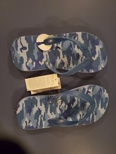 Gap Kids Boys 3/4 Flip Flop Sandals Camouflage Flip Flop Sandals NWT Boys Girls