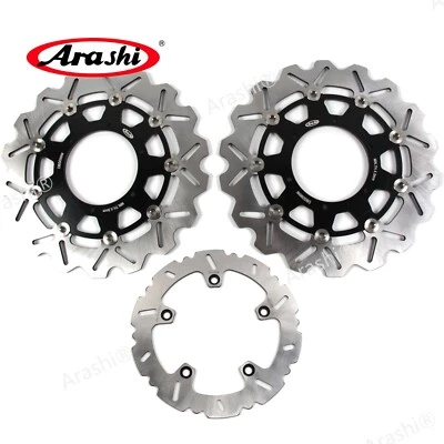 pour BMW F800GS Adventure ABS 2013-2018 2014 Disques de frein avant et arrière - Photo 1/4