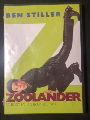 Zoolander Starring Ben Stiller and Owen Wilson a Classic Comedy on DVD