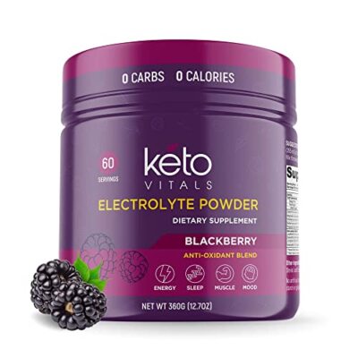 Electrolytes Powder - Sugar Free Keto Electrolytes Powder with Potassium, Mag...