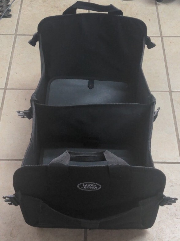 OEM Land Rover Range Logo Collapsible Cargo Carrier Organizer