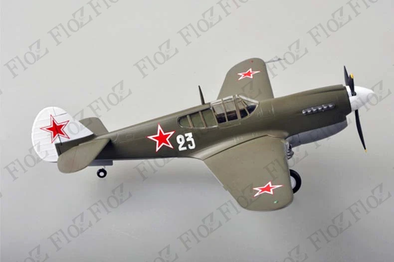WWII Curtiss P-40 Warhawk Soviet Union finished aircraft 1/48 Easy model plane - Image 4 of 4
