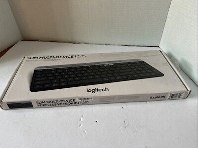 Logitech K585 Multi-Device Slim Wireless Keyboard Graphite