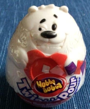 Vtg Hubba Bubba Twist And Pour Wrigley's Holiday Christmas Bear Dispenser ~868A