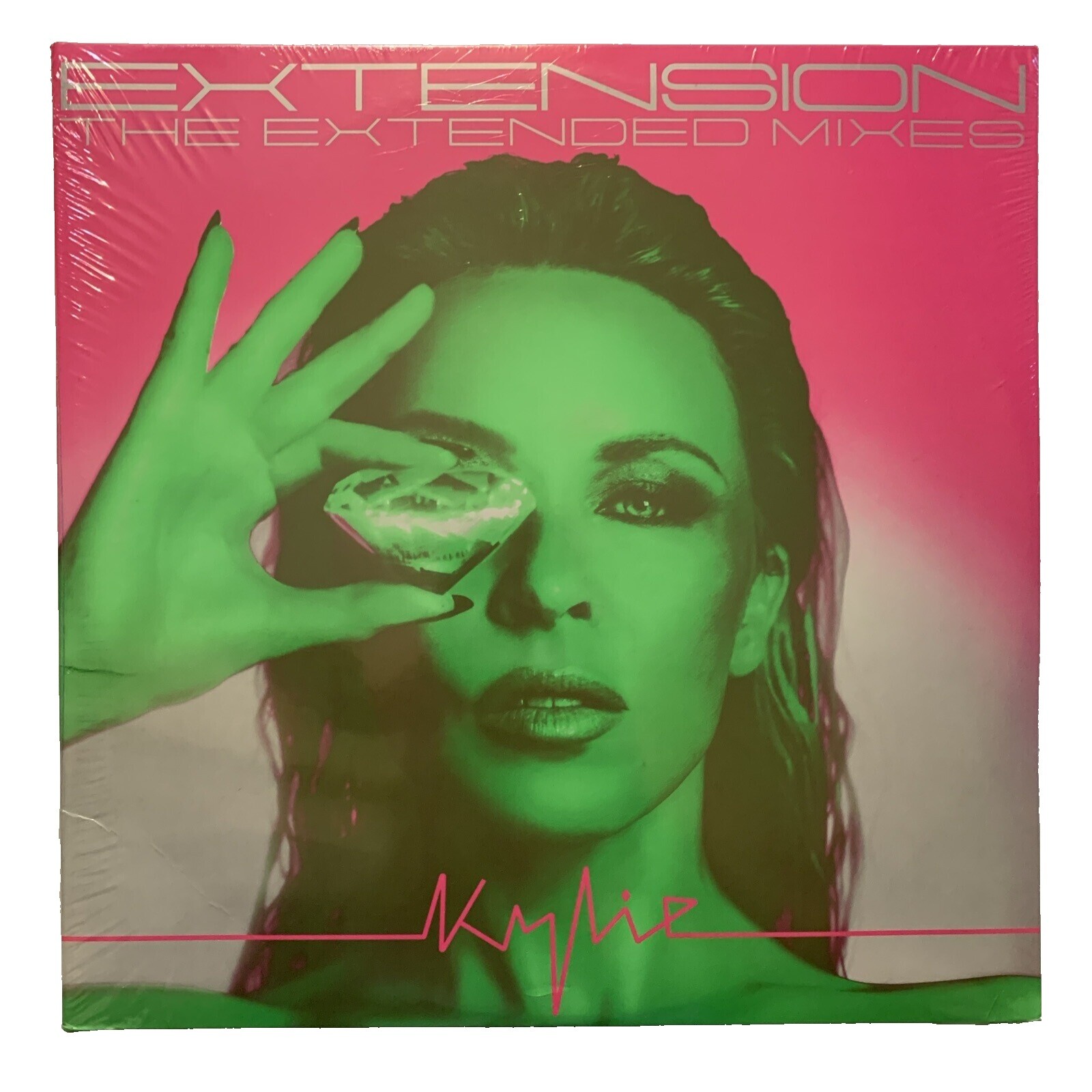 2LP Kylie Minogue Extension (The Extended Mixes) (Clear with Neon Pin 538959240 BMG 未開封 /00660 Amazon.com: Extension: The Extended Mixes: CDs & Vinyl