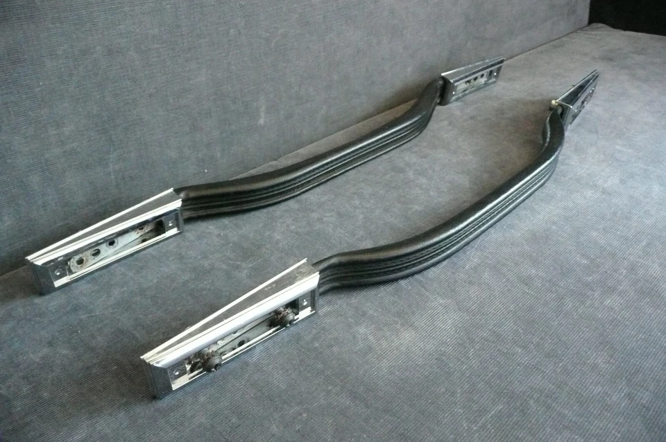 Par de correas de tracción de puerta Buick 1977-1985 negras Lesabre Electra Estate BUI127 Foto 2 de 4