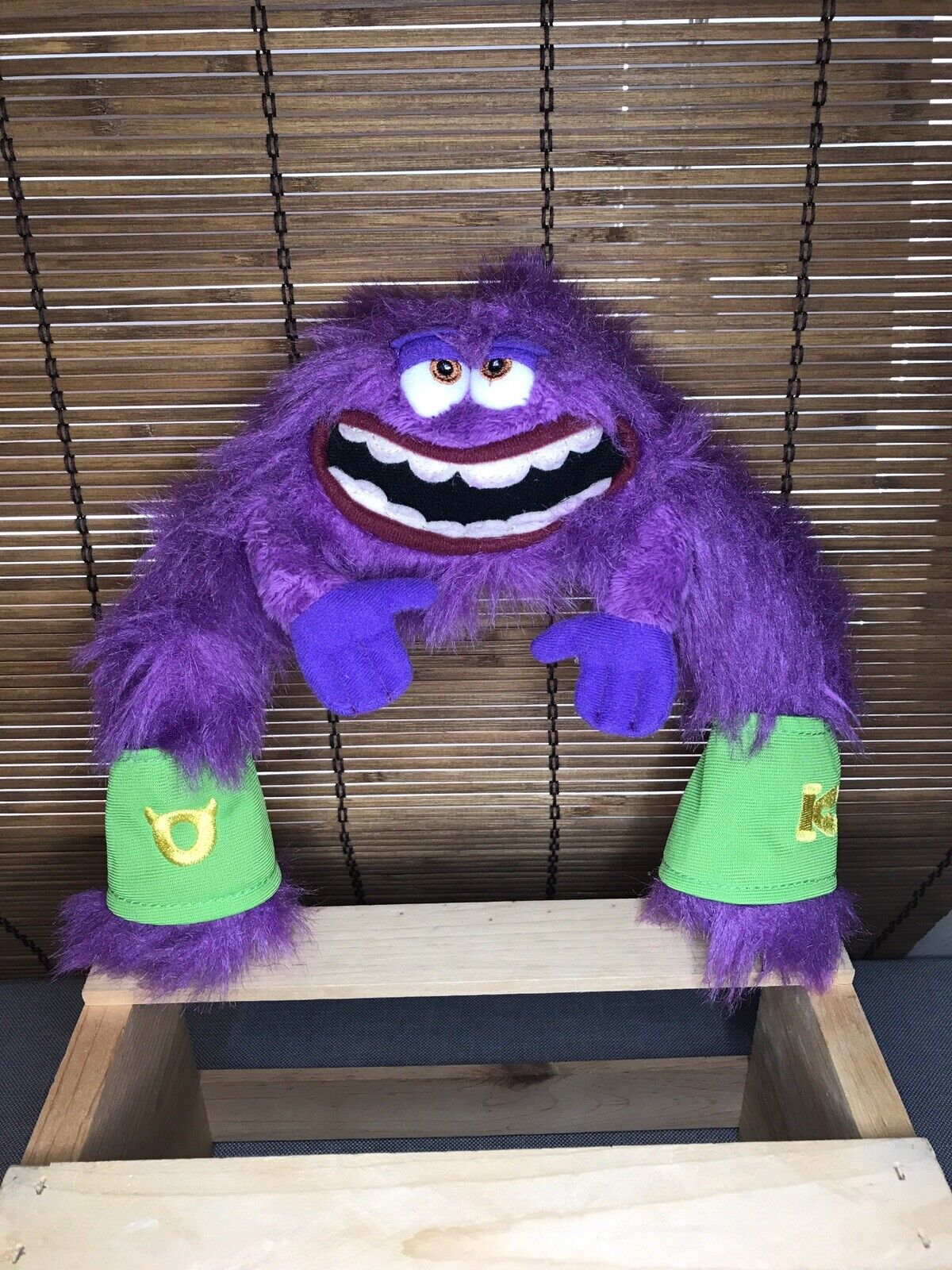 Monsters Inc Monsters University Art Purple Hairy Monster Plush Stuffed  Animal