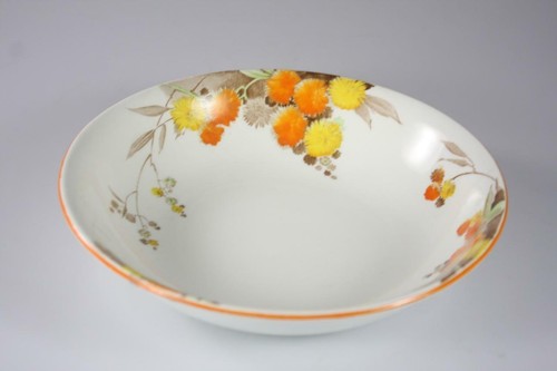 SHELLEY ART DECO FLORAL ACACIA PATTERN FINE BONE CHINA BOWL - Foto 3 di 7