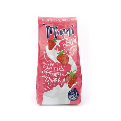 MIMI Das Original Erdbeere 1 x 400g Milchmix Getränkepulver - Probierpack