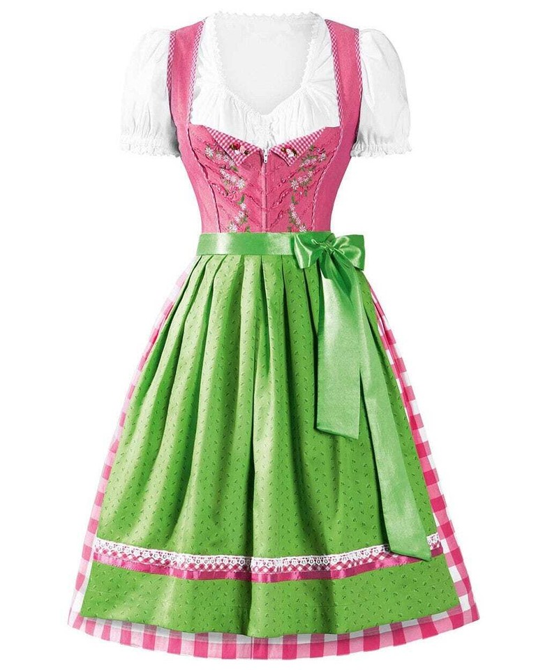 Ladies Beer Festival Costume Ladies Beer Maid Oktoberfest Costume - Foto 3