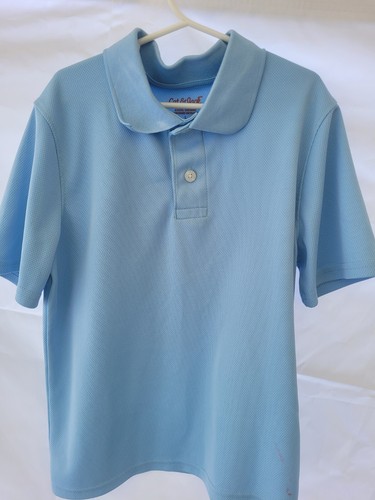 Lot of 2 Boys Large (10) Cat & Jack Polo polos shirts uniform uniforms school - Picture 5 of 9