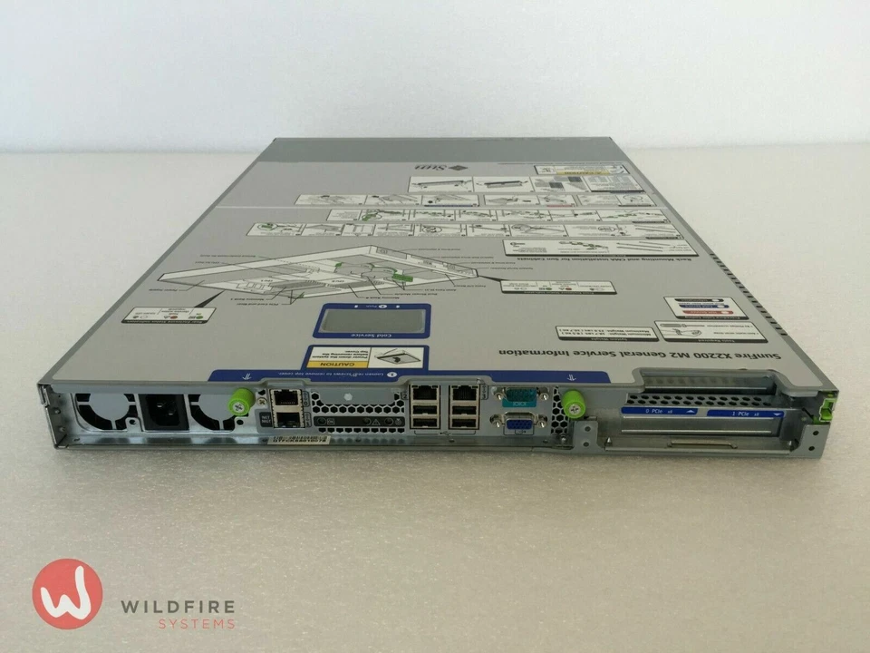 Sun Fire X2200 M2 2x 2.8GHz DC, 8GB, 2x 146GB 15K, DVD, PSU, Rack Kit - Image 4 of 4