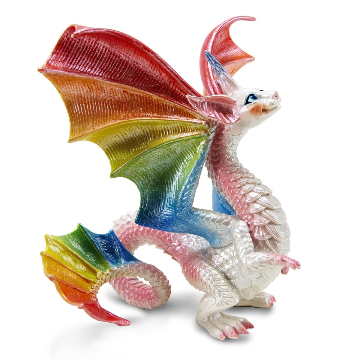 その他 hounddragons rainbow Fairy Rainbow Dragon Figure Safari Ltd Draco Toy Fantasy Cute
