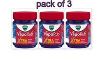 Vicks VapoRub Xtra Strong, 50 ml (pack of 3)
