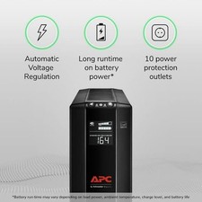 Battery Back Up - APC BX1500M 1500VA Battery Backup Surge Protector Unopened