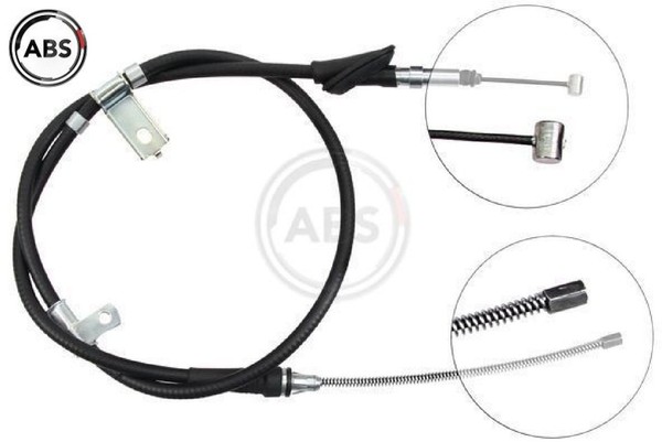 A.B.S. K17128 Seilzug FüR Feststellbremse Handbremsseil Bremsseil-image
