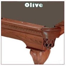 10' Olive ProLine Classic 303 Teflon Billiard Pool Table Cloth Felt