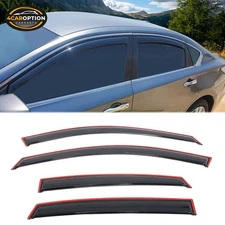 In-Channel Window Visors Fits 13-18 Nissan Altima 4DR Rain Sun Guard Deflector
