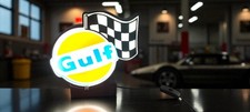 Gulf Racing Digital LED Signboard Custom Slot car sign