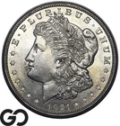 1921-D Morgan Silver Dollar, Sharp & Lustrous Gem BU++ Final YR Issue