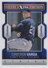 2014 Elite Extra Edition Prospects Status Blue Die-Cut 52/100 Cameron Varga 0f8
