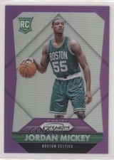 2015-16 Panini Prizm Rookies Purple Prizm 24/99 Jordan Mickey #341 1f7d