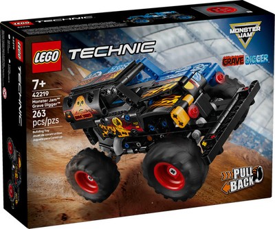 LEGO  Technic Monster Jam  Grave Digger  Fire and Ice 42219