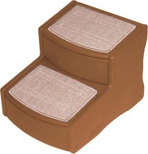 Pet Gear Easy Step II Pet Stairs, 2 Step for Cats/Dogs up to 75-pounds, Porta...